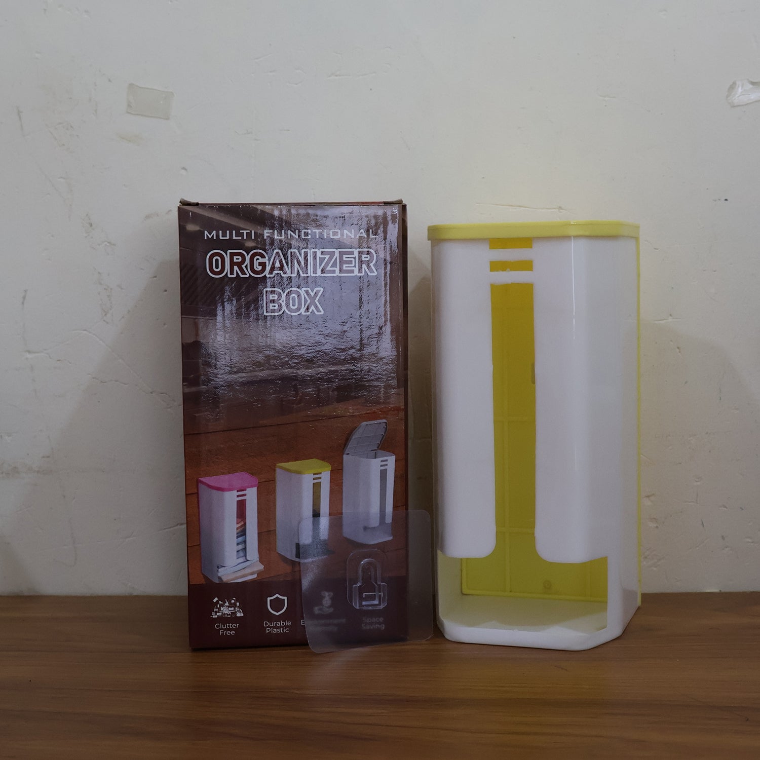Wall-Mounted Plastic Bag - (1 Pc) Wall-Mounted Plastic Bag - (1 Pc)